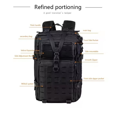 Mochila Multifuntcional De Grande Capacidade Para O Exterior Para Homens Caminhadas De Montanha Esportes Viagens Camping Mochila Táctica Mochila de Ataque