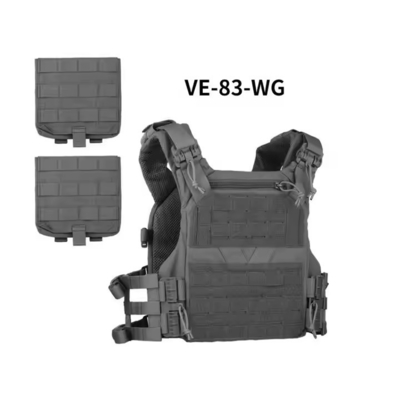 Leve West Molle Rapid Release Laser Cut Multicam Tecido Oxford Táctico Colete Carregador de Placas