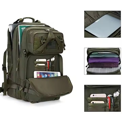 50L Saco de Sobrevivência ao Ar Livre Mochila de Viagem Táctica Impermeável Para Atividades ao Ar Livre