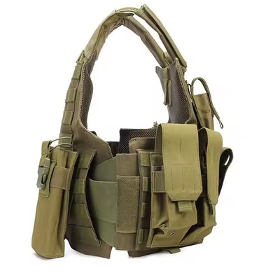 Equipamento tático Camuflagem de proteção Tiro de caminhada Oxford Multifuncional portador de placas colete tático
