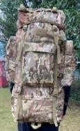 Mochila tática de combate camuflada para atividades ao ar livre