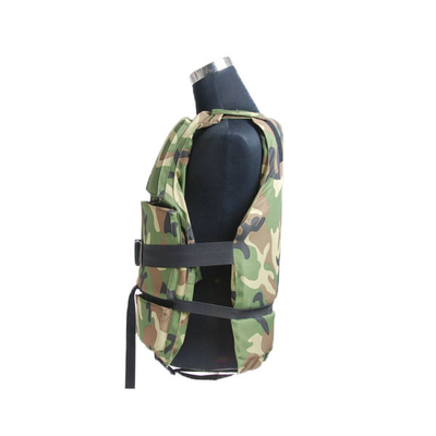 Cintos de cintura ajustáveis Colete de combate tático com 1 bolsa utilitária