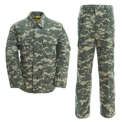 Camuflagem militar tática 210-220g/Sm uniforme do exército do equipamento do ISO do GV
