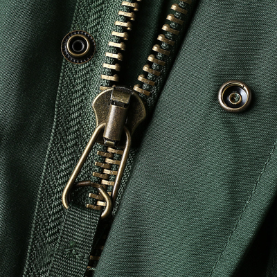 Revestimento militar Windproof tecido Olive Green Army Jacket 220g-270g da textura