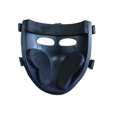 Metade completa preta de máscara protetora à prova de balas NIJ IIIA 9mm balísticos