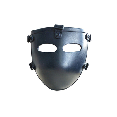 Metade completa preta de máscara protetora à prova de balas NIJ IIIA 9mm balísticos