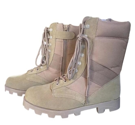 Deserto de Toe Combat Tactical Boots For do aço da lona do ODM do OEM