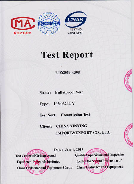 China Shenzhen Xinxing Southern Industrial Development Co., Ltd. Certificações